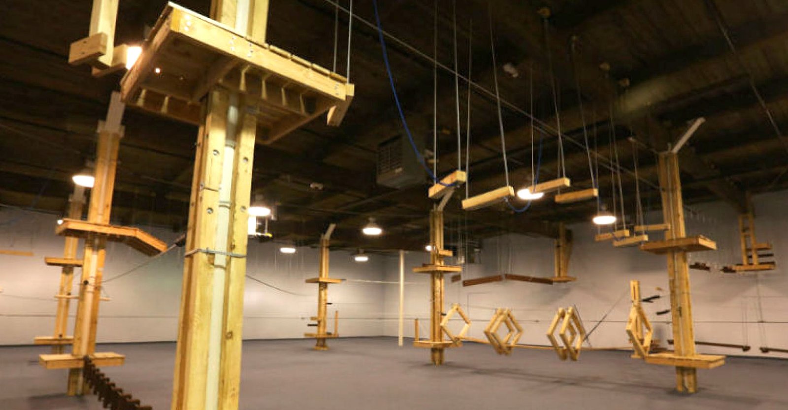 Indoor Rope Course Setup in India